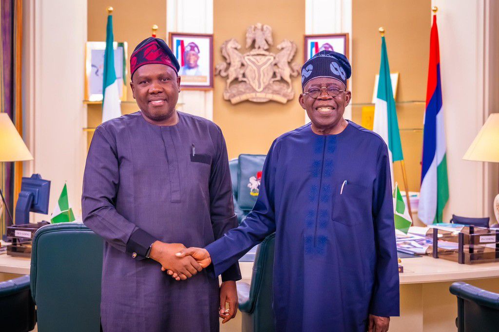 Daniel Bwala meets President Bola Tinubu in Aso Rock [X:@BwalaDaniel]