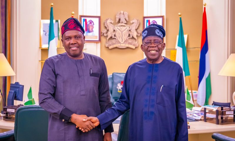 Daniel Bwala meets President Bola Tinubu in Aso Rock [X:@BwalaDaniel]