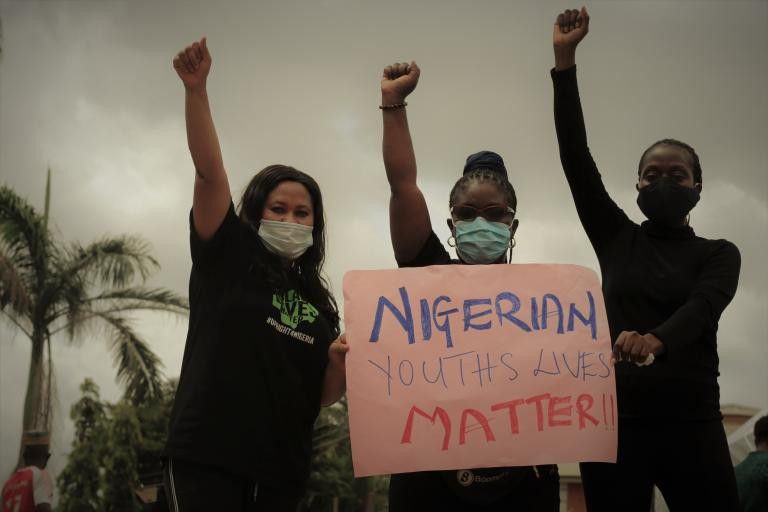 Protest peacefully and stay safe [ActionAidInternational]