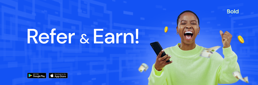 Start an easy side hustle with Bold's referral program & earn up to ₦100k!