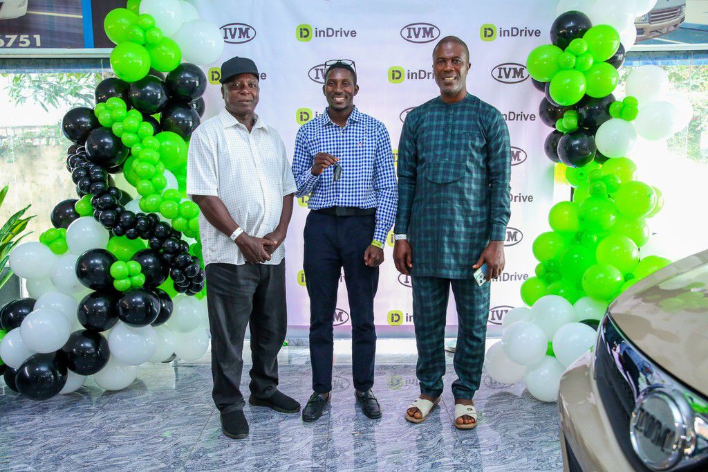 inDrive’s doXgetY wraps up with IVM car giveaways to top drivers in Surulere