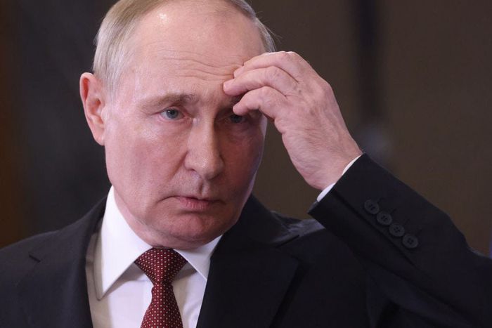 Russian President Vladimir Putin during a press conference on July 4, 2024, in Kazakhstan.Contributor/Getty Images