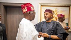 Sen. Basheer Lado and President Bola Tinubu