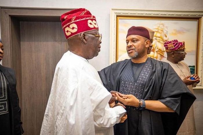 Sen. Basheer Lado and President Bola Tinubu