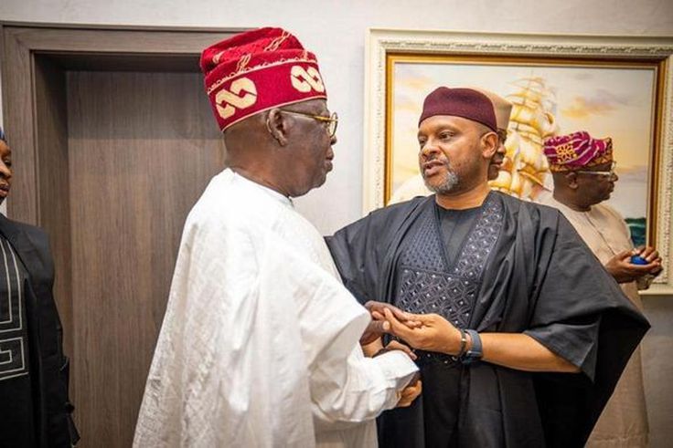 Sen. Basheer Lado and President Bola Tinubu