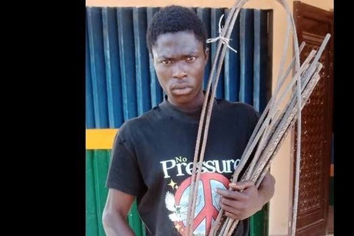 Vandal confesses to destroying graves to extract iron rods