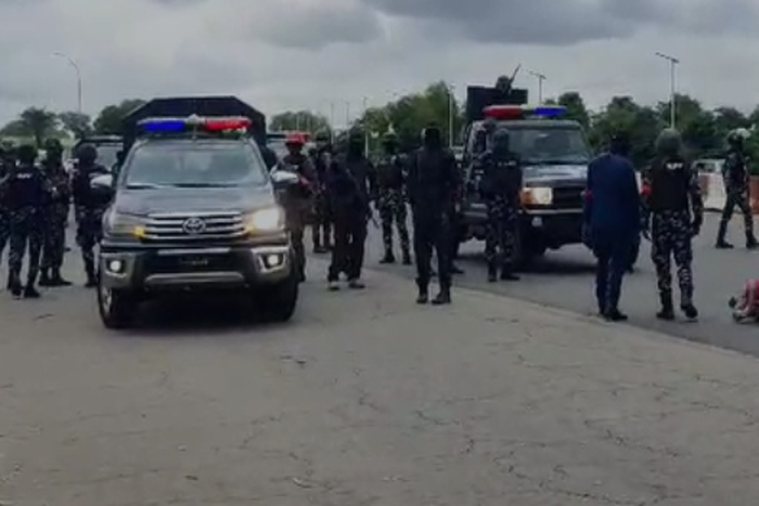 Police on ground to maintain peace and security during nationwide protest [Channels TV]