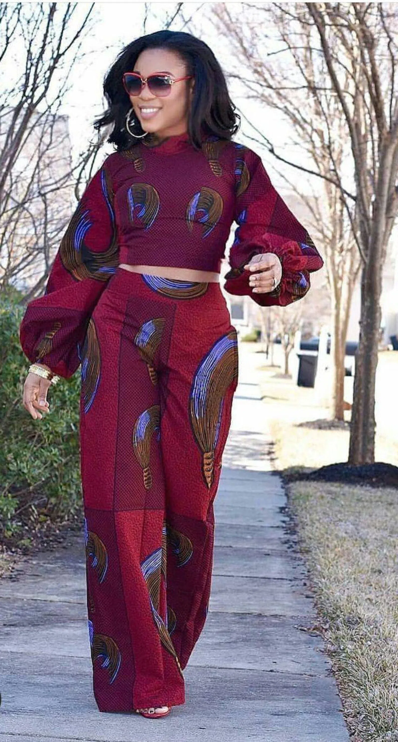 Two-Piece Ankara Styles For Ladies