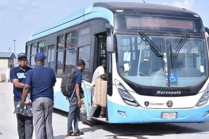 #EndSARS protest: Lagos Bus Services resume operations after 18 hours. [nairametrics]