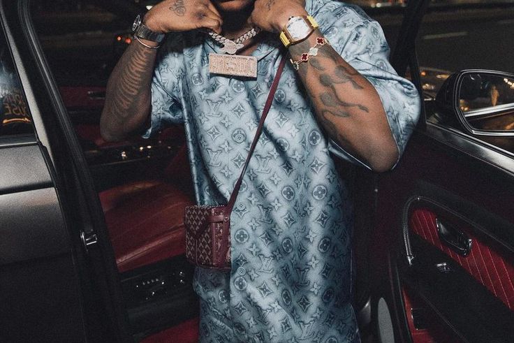 Shallipopi has a heartbreak symbol tattooed on him in remembrance of his first heartbreak [Instgarm/Shallipopi]