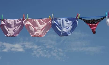 How do you dry your panties? [The Guardian]