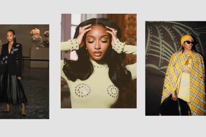 Nigerian celebs at London Fashion Week