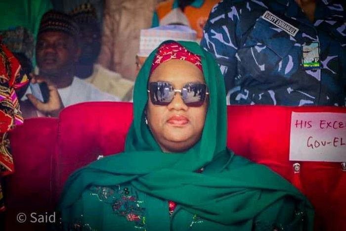 Wife of Zamfara Governor, Hajjiya Huriya Lawal [Twitter:@Hurriya_DLD]