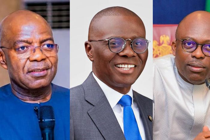 The report released by CODE confirmed that only Gov Caleb Mutfwang of Plateau State has released an account of how it spent its ₦9bn palliative fund received from the federal government. [Sir Siminalayi Fubara, Alex C. Otti and Babajide Sanwo-Olu/Faceb...