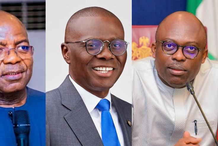 The report released by CODE confirmed that only Gov Caleb Mutfwang of Plateau State has released an account of how it spent its ₦9bn palliative fund received from the federal government. [Sir Siminalayi Fubara, Alex C. Otti and Babajide Sanwo-Olu/Faceb...
