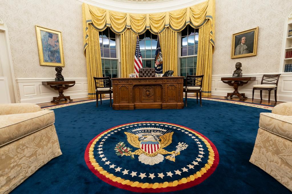 The Oval Office of the White House.AP Photo/Alex Brandon