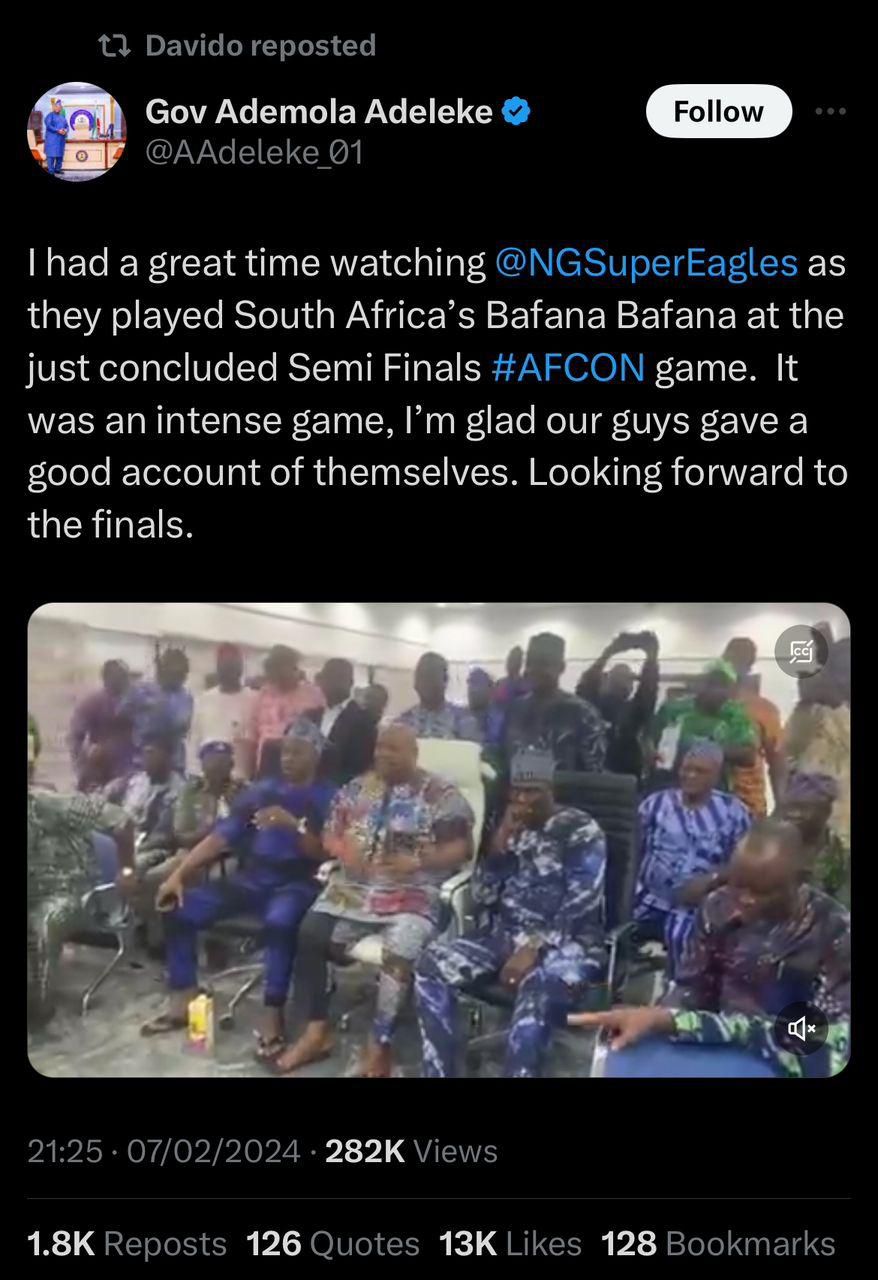 Davido retweets his Uncle's tweet [X/Davido]