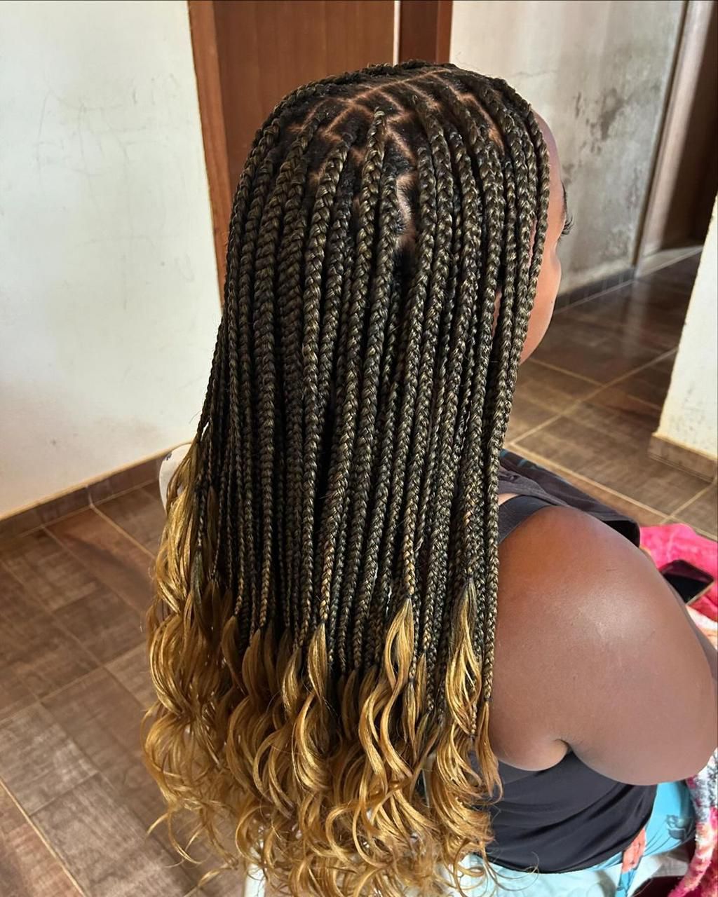 Knotless braids