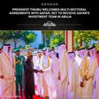 President Bola Tinubu in Qatar for a two-day state visit [Presidency]