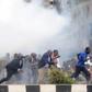 Police fire teargas to disperse crowd