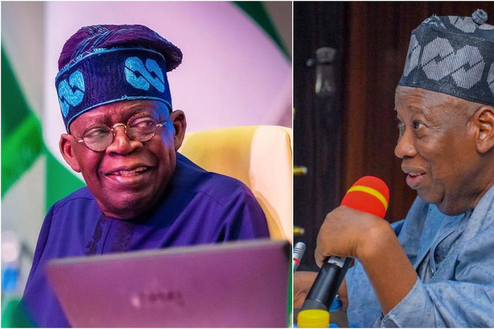 President Bola Tinubu and former APC  National Chairman Abdullahi Ganduje. [Facebook]