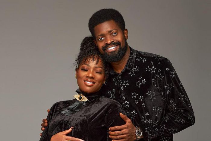 Nigerian comedian Basketmouth and his wife Elsie [Instagram/Basketmouth]