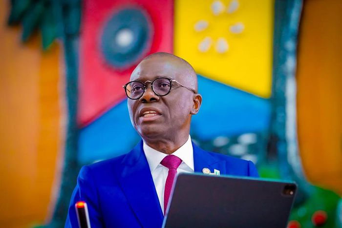 Governor Babajide Sanwo of Lagos State. [Twitter:@jidesanwoolu]