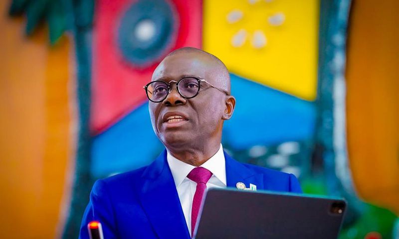 Governor Babajide Sanwo of Lagos State. [Twitter:@jidesanwoolu]