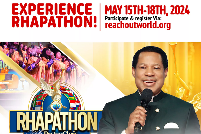 Christ Embassy Announces Date For 2024 Edition Of Rhapathon With Pastor Chris.