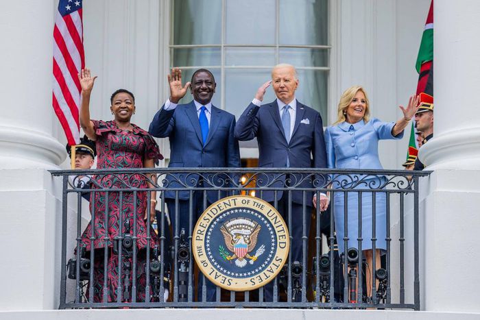 President William Ruto & Joe Biden with First Ladies Rachel Ruto & Jill Biden at the White House, Washington D.C.