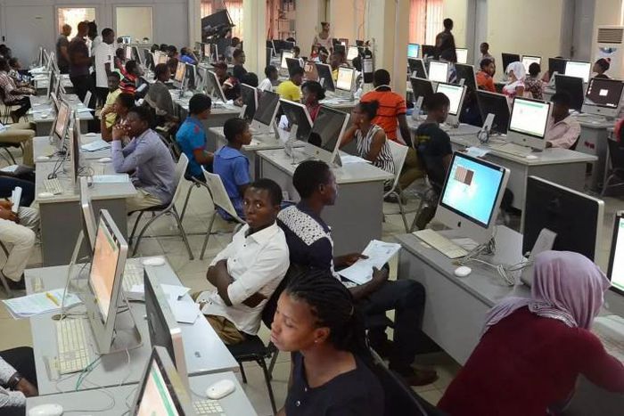 Jamb candidates [Premium Times Nigeria]