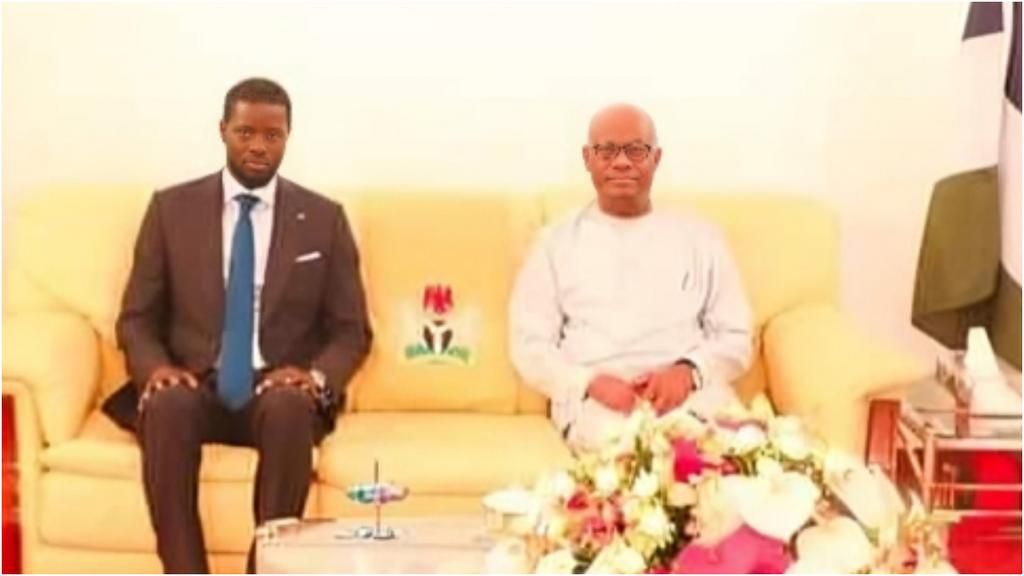 FCT Minister, Nyesom Wike and President Bassirou Diomaye Faye of Senegal