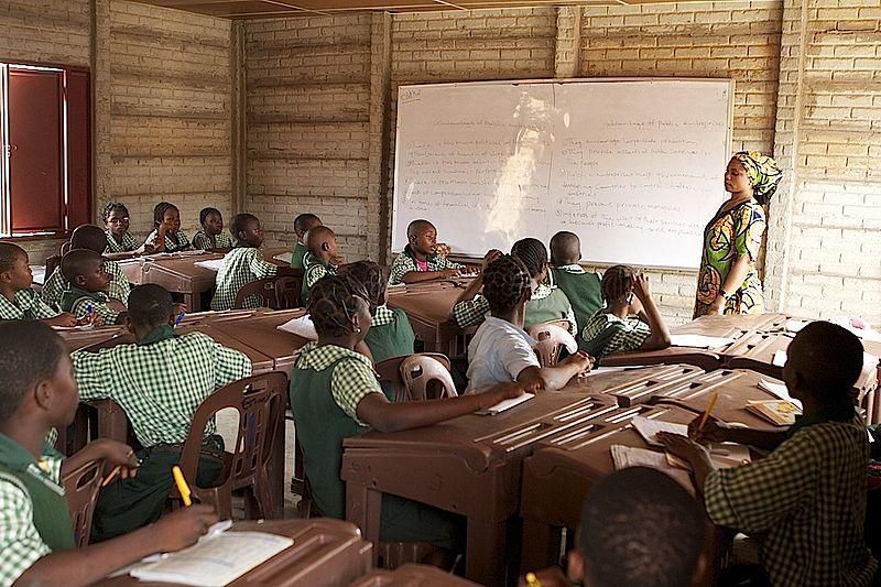 Many schools offer foreign languages as part of the curriculum [Wikipedia]