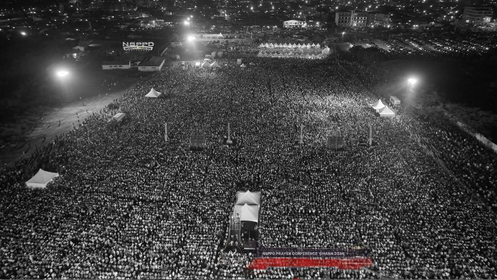 2) Pst Jerry Eze’s Ghana NSPPD conference attracts 60,000 thousands for divine encounters