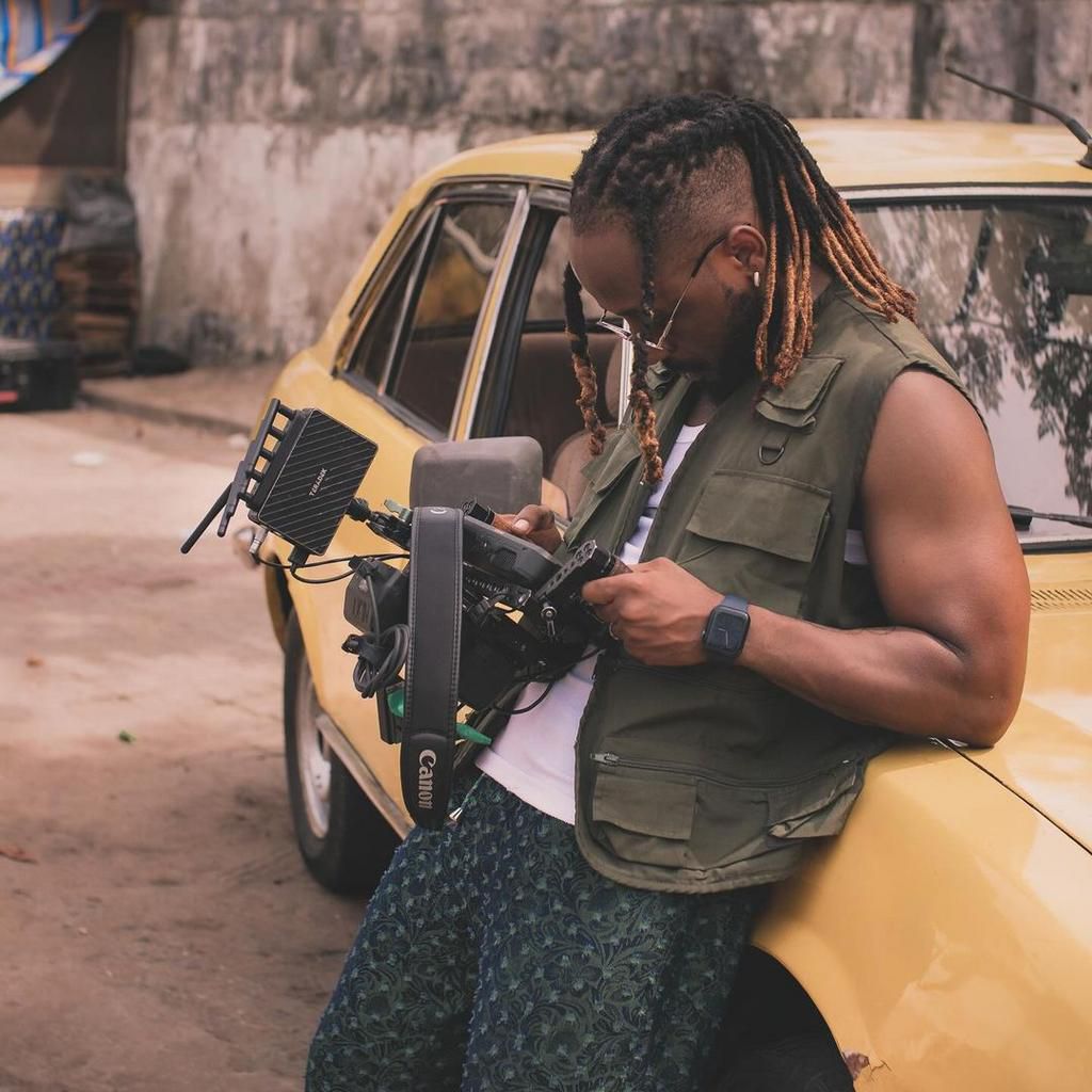 Olaitan is very aware of the problems Nollywood filmmakers have to deal with [Instagram/@darthcoal]
