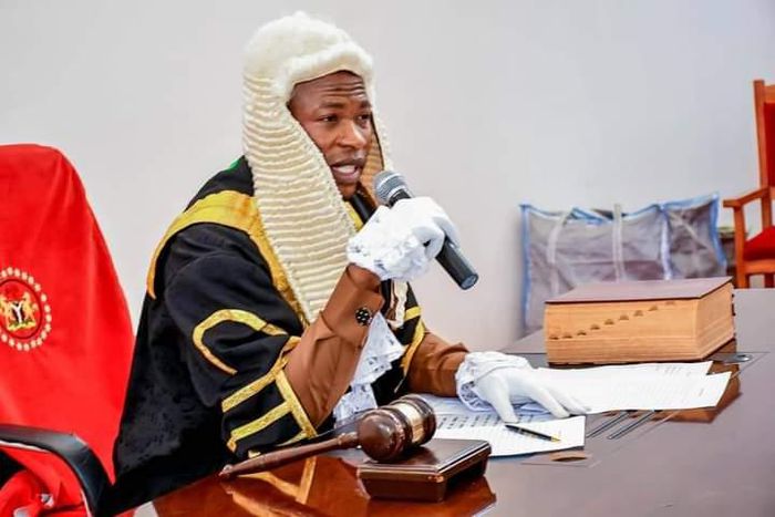 Speaker of Plateau State House of Assembly, Gabriel Dewan [Daily Trust]