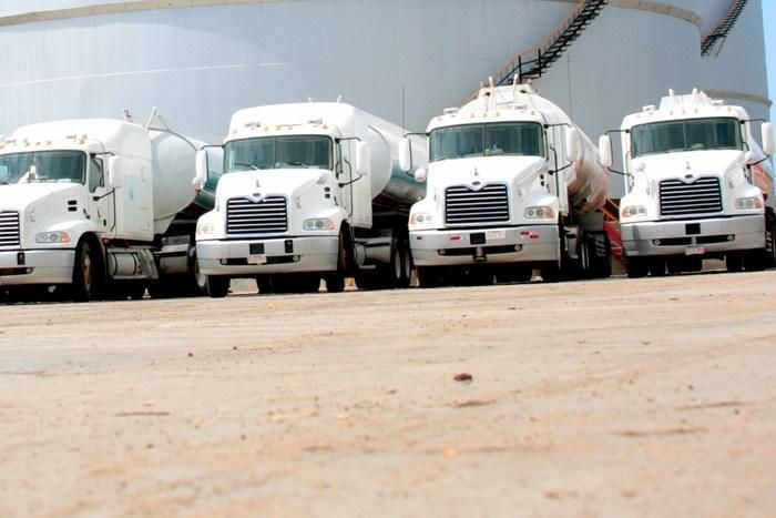 Petroleum Trucks at Fuel Depot (Asabametro)