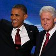 Barack Obama and Bill Clinton in 2008.