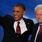 Barack Obama and Bill Clinton in 2008.