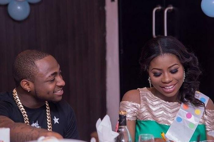 Davido and Sophie Momodu, his baby mama