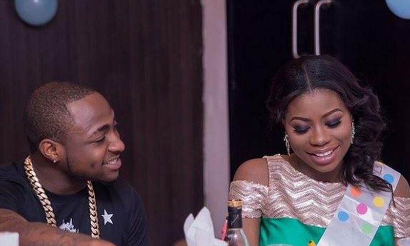 Davido and Sophie Momodu, his baby mama