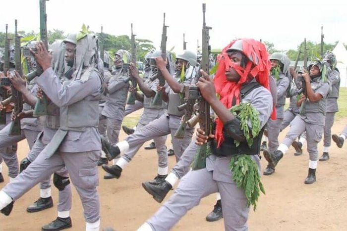 Customs cadets during training [Society Now]