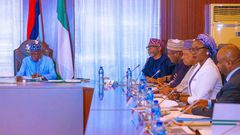 Tinubu and ministers [Thecable.ng]