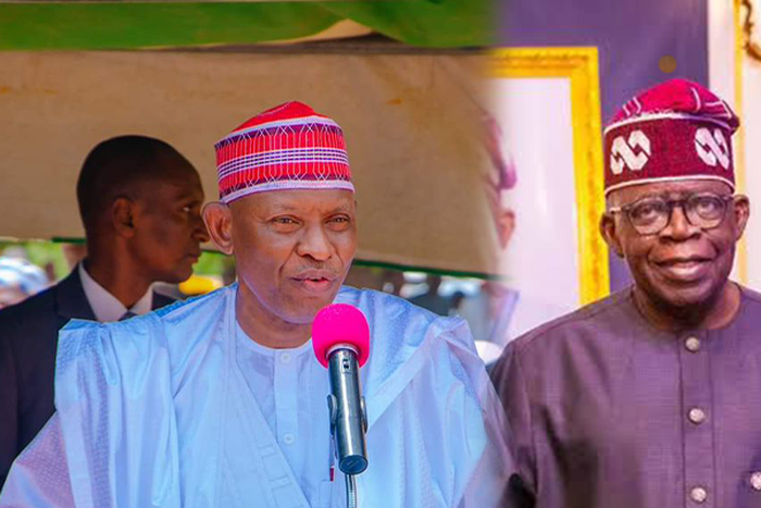 Kano Governor, Abba Yusuf and President Bola Tinubu [Peoples Gazette]