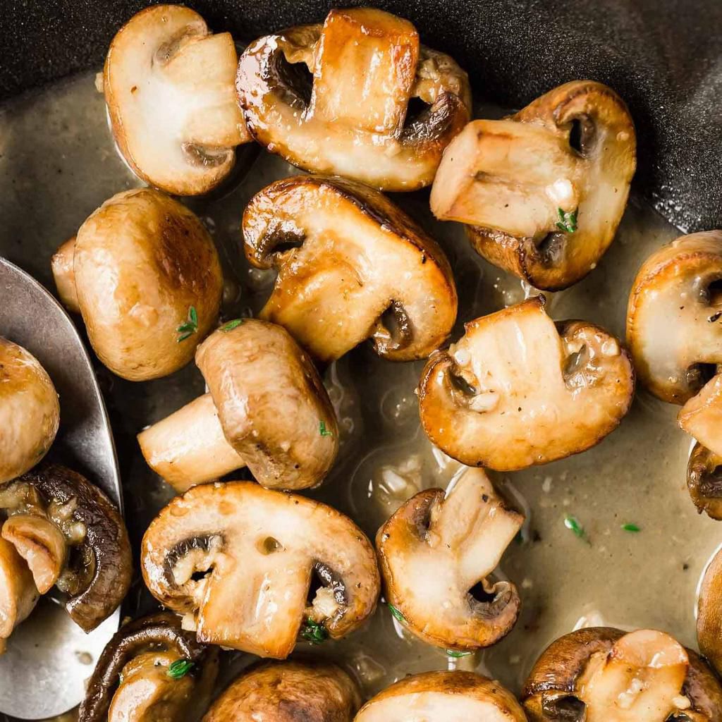 White mushroom promote long life [rachelcooks]
