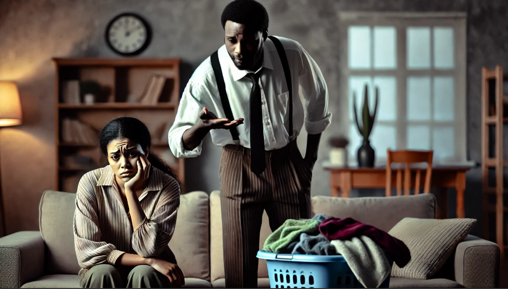 He asked me to wash his clothes [DALL-E2024]