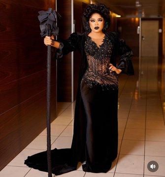 Bobrisky at Beast of Two Worlds premiere [x]