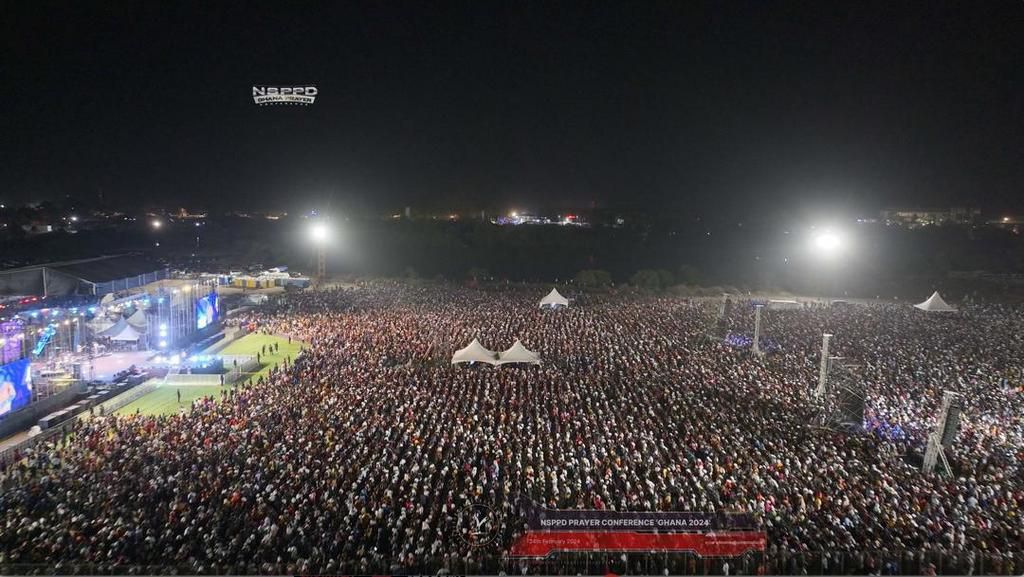 5) Pst Jerry Eze’s Ghana NSPPD conference attracts 60,000 thousands for divine encounters