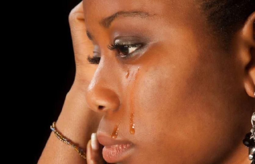 A person crying [Courtesy]