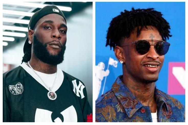 Burna Boy pens tribute to 21 Savage for Time Magazine